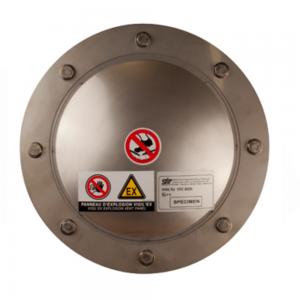 Explosion panel dome-shaped vacuum round - product image 1