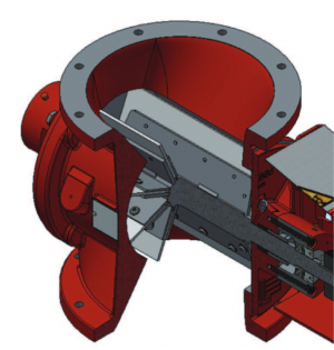Rotary valve, Type HT-EX: Profile - Safevent