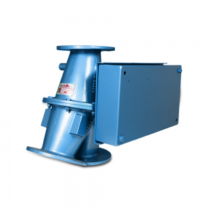 Conveying diverter valve for re-routing and bypass of hazardous materials: Product Image 1 - Explosion containment Safevent