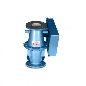 Conveying diverter valve for re-routing and bypass of hazardous materials: Product Image 3 - Explosion containment Safevent