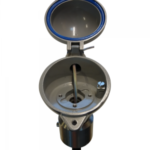 Temperature monitoring system, model Unitest: Product image 3 - Open hood (Close-up) - Safevent